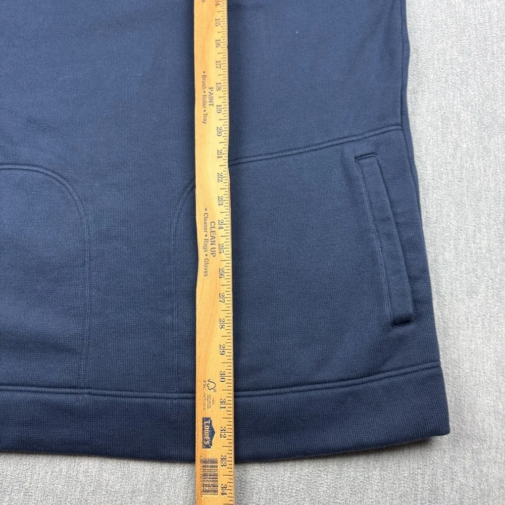 Vintage Y2K Nike Sweatshirt Mens Large Blue 1/4 Zip‎ Fleece Pullover Long Sleeve